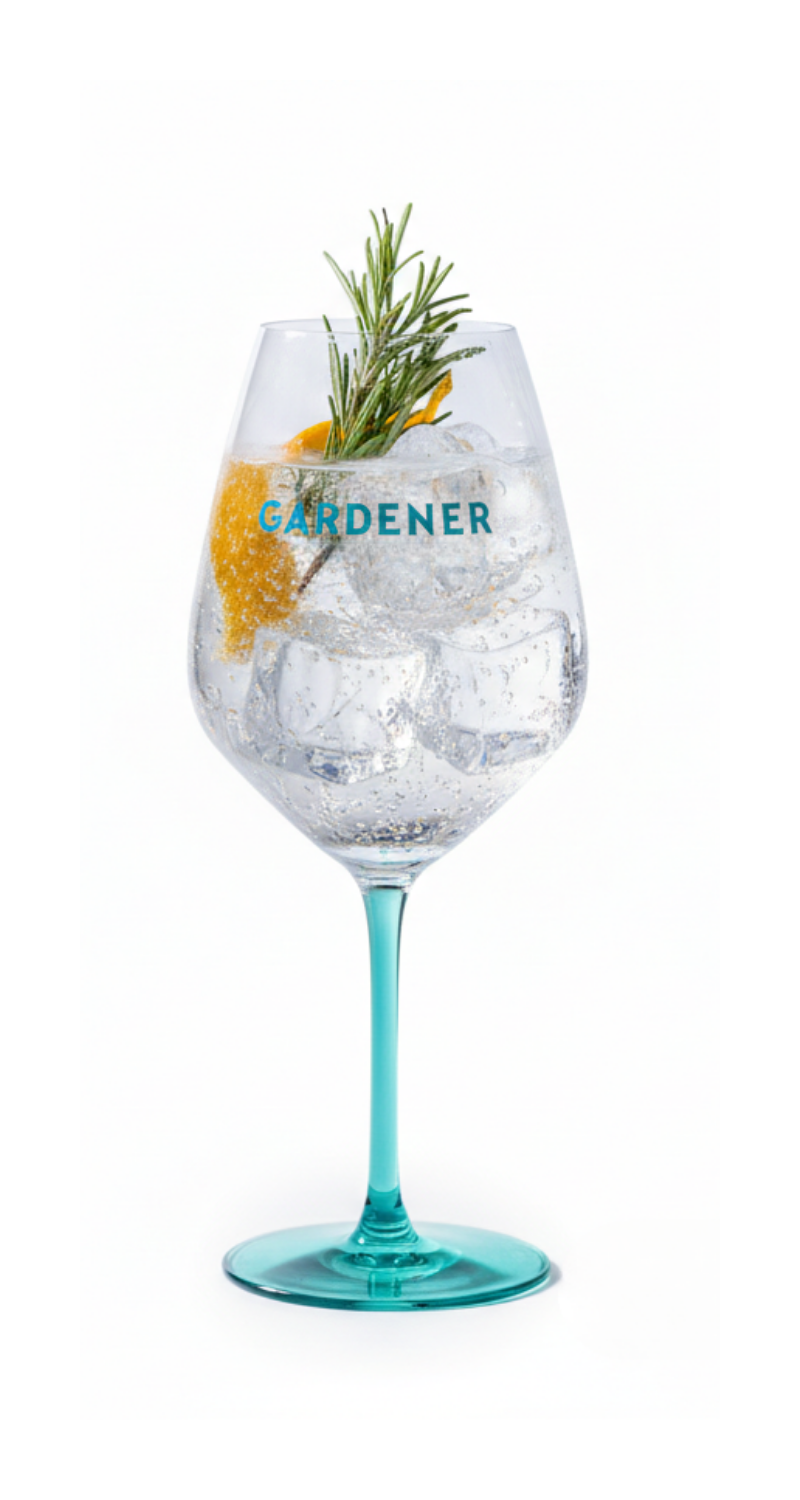 The Gardener Gin Glass