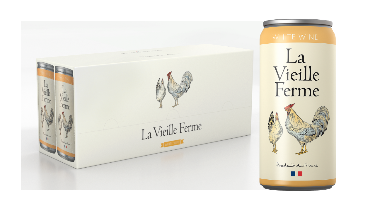 La Vieille Ferme Blanc Can (Case of 12)
