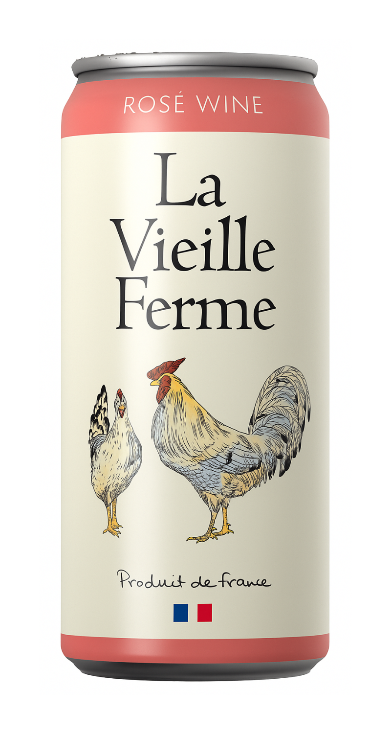 La Vieille Ferme Rose Can (Case of 12)