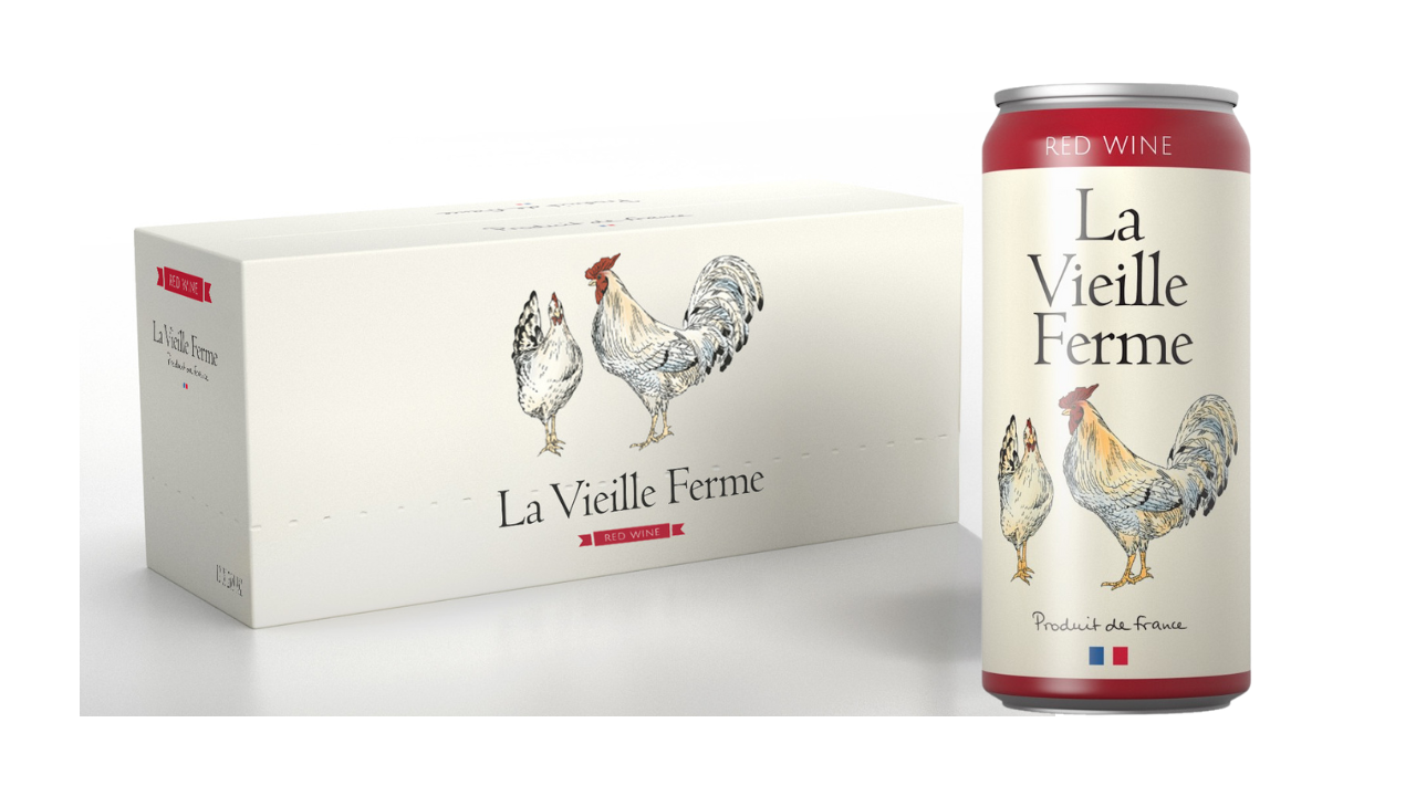 La Vieille Ferme Rouge Can (Case of 12)